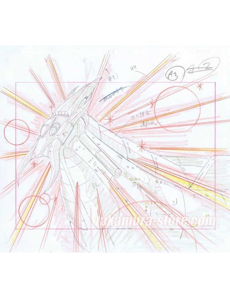 Muscle Man 1 set of original sketches