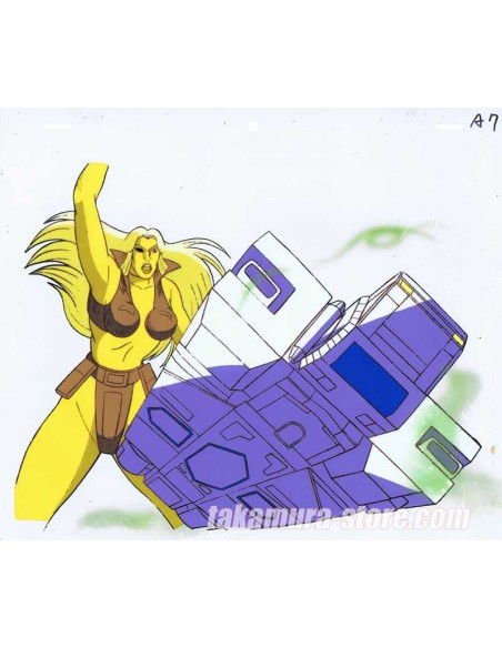 Space Cobra anime cel Space Cobra anime cel