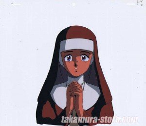 Rhea Gall Force anime cel 