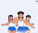 Kimengumi Highschool anime cel