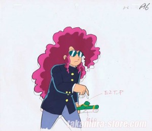 Nana the Supergirl anime cel