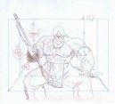 Dragon Ball set of 2 original sketches