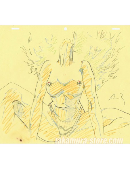 Midnight Eve Goku anime cel