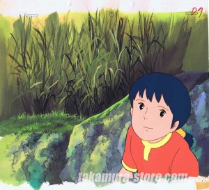 Conan Future Boy anime cel 