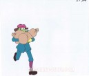 Sherlock Holmes anime cel