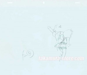 Pokemon/Pocket Monster lot de 2 crayonnés originaux