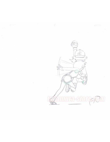 Pokemon/Pocket Monster set of 2 original sketches