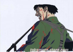 Spriggan anime cel