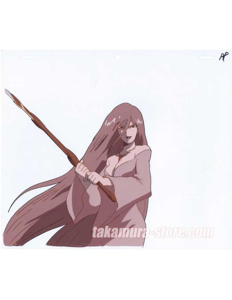 Queen Emeraldas anime cel