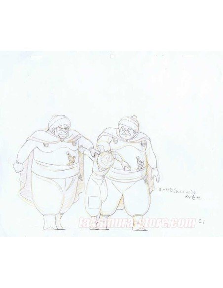 Aladdin and the Wonderful Lamp set of 2 sketches