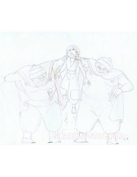 Aladdin and the Wonderful Lamp sketch