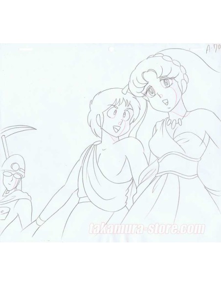 Urusei Yatsura - Lamu original sketch
