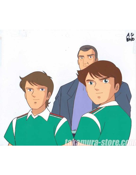 Moero Top Striker anime cel