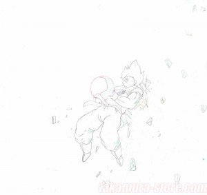 Dragon Ball Z original sketch