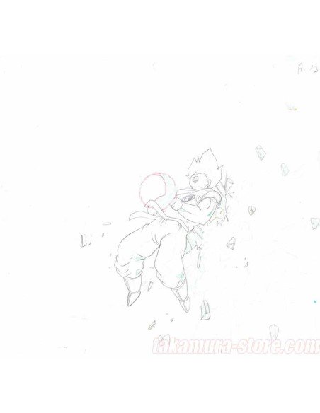 Dragon Ball Z original sketch
