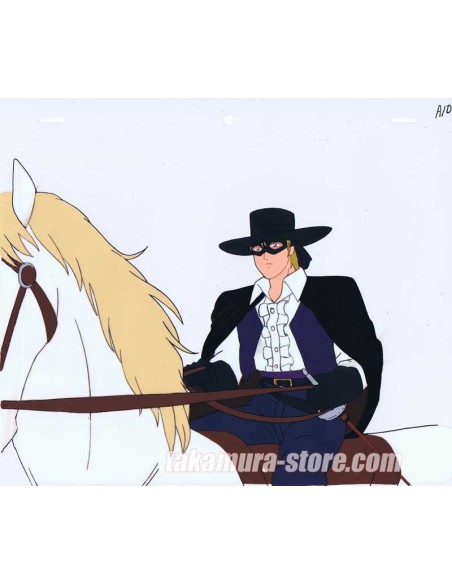 The Legend of Zorro anime cel
