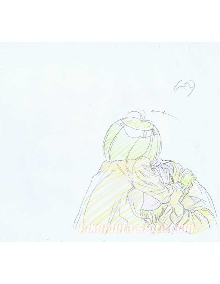 Battle Angel Gunnm crayonné original