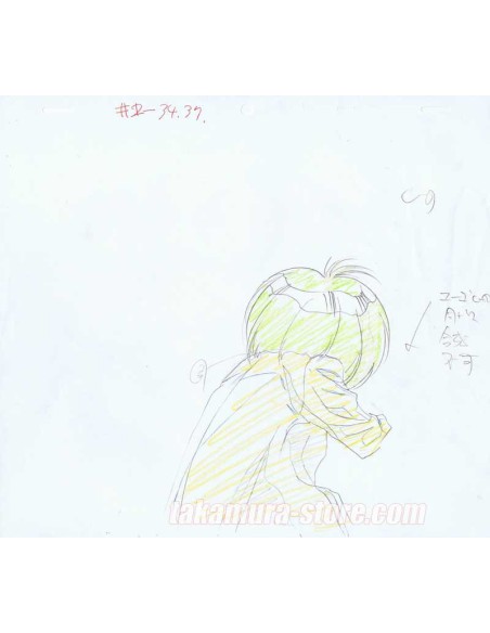 Battle Angel Gunnm crayonné original