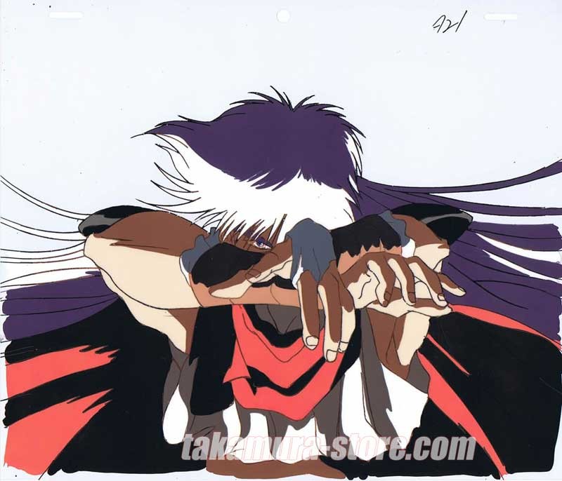 VAMPIRE HUNTER D BLOODLUST official OVERSIZED PAN anime cel + sketch