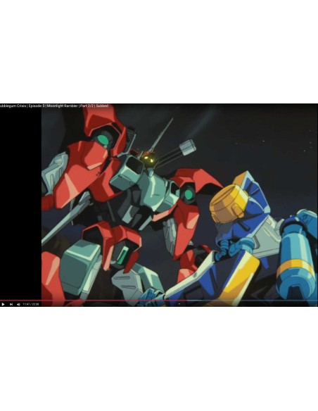 Bubblegum Crisis Anime Harmony Cel