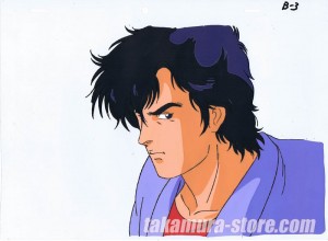 City Hunter anime cel