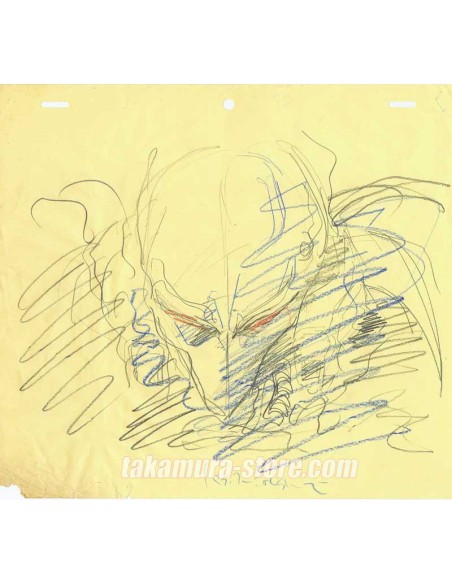 Dangaio lot de 2 crayonnés originaux