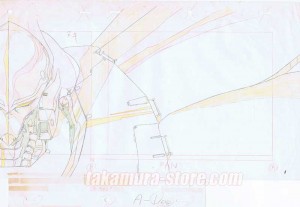 Dangaio lot de 2 crayonnés originaux