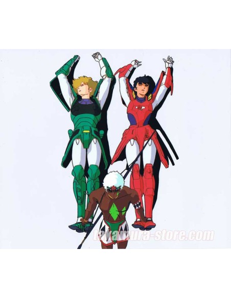 Yoroiden Samourai Troopers Anime cel