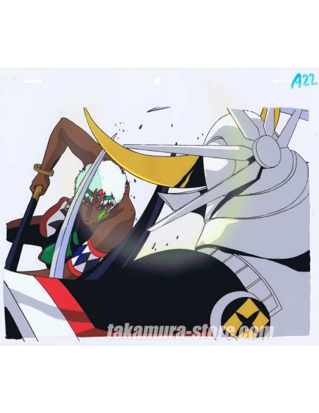 Yoroiden Samourai Troopers Anime cel