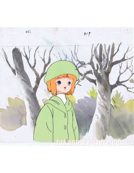 Tongari Bōshi no Memoru anime cel