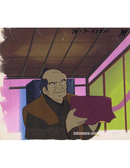 Ikkyu the Little Monk Anime cel