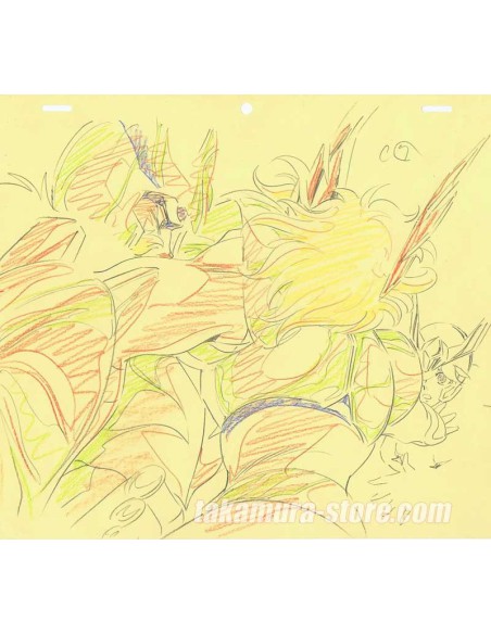 Saint Seiya/chevaliers du zodiac lot de 2 crayonnés