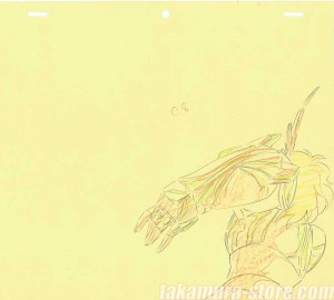 Saint Seiya/chevaliers du zodiac lot de 2 crayonnés