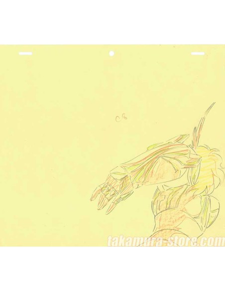 Saint Seiya/chevaliers du zodiac lot de 2 crayonnés