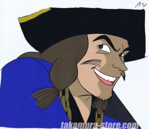 Treasure Island anime cel