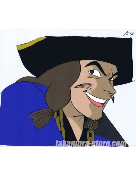 Treasure Island anime cel