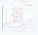 Dragon Ball Z original sketch