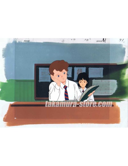 The Twins at St. Clare's anime cel