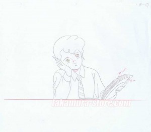 The Twins at St. Clare's anime cel