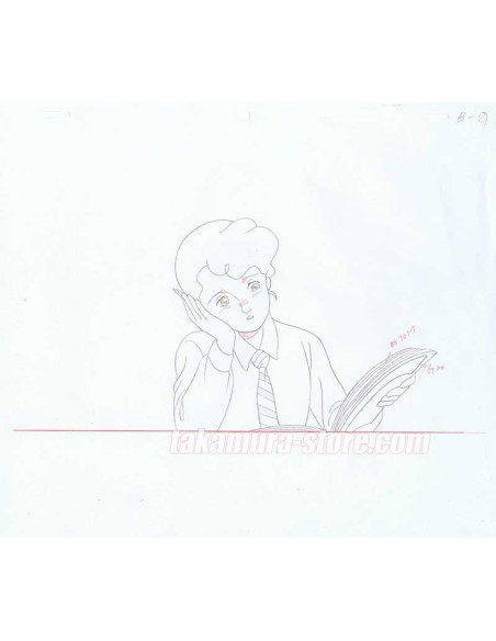 The Twins at St. Clare's anime cel