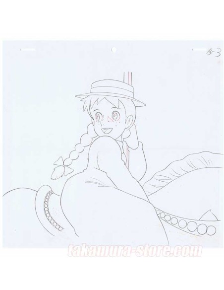 Anne la maison aux pignons verts Crayonné