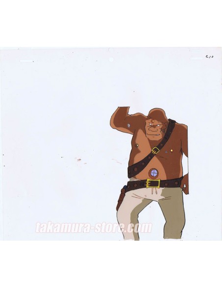 Captain Harlock anime cel