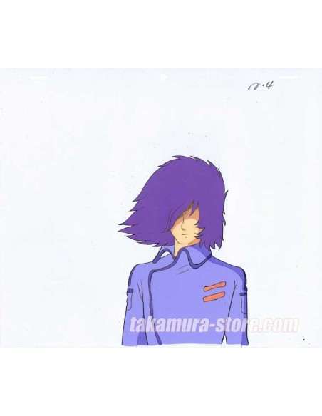 Captain Harlock anime cel