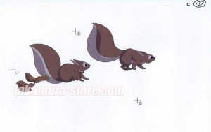 Jungle Emperor Leo anime cel