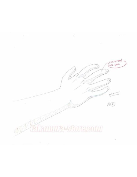 Naruto lot de 10 crayonnés originaux