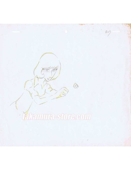 Captain Harlock original sketch Captain Harlock original sketch