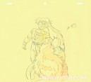Dragon Ball Z original sketch