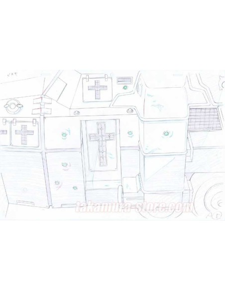 Vampire Hunter D: Bloodlust  crayonné original