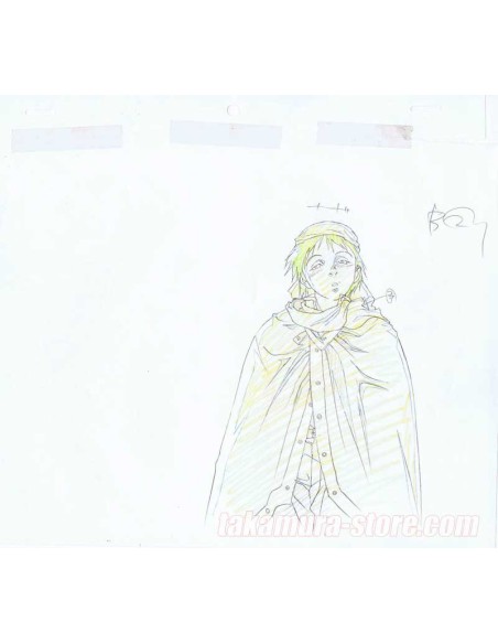 Battle Angel Gunnm original sketch