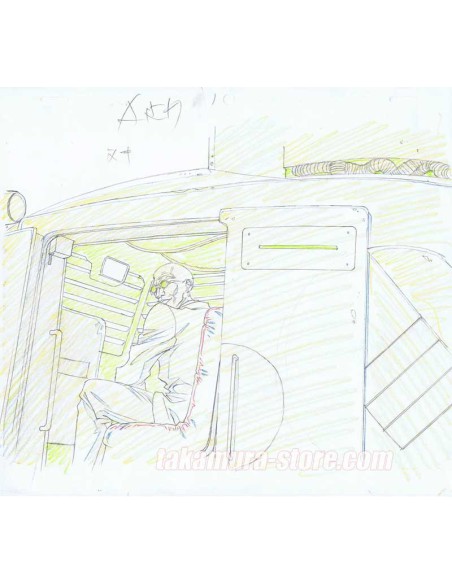 Battle Angel Gunnm original sketch